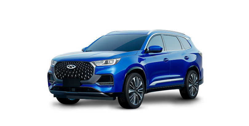 Chery Tiggo 8 Pro en Rhine Blue